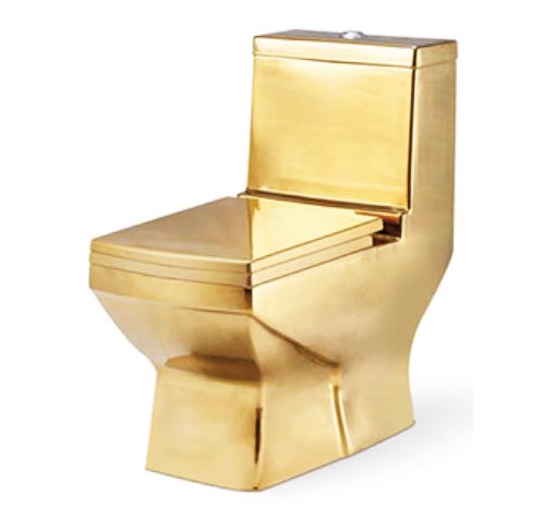 Χρυσός κατασκευαστής τουαλέτας